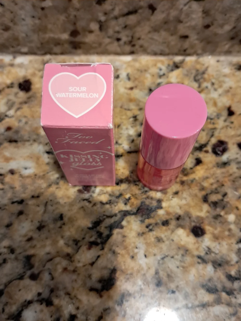 Too Faced Kissing Jelly Gloss — Sour Watermelon
